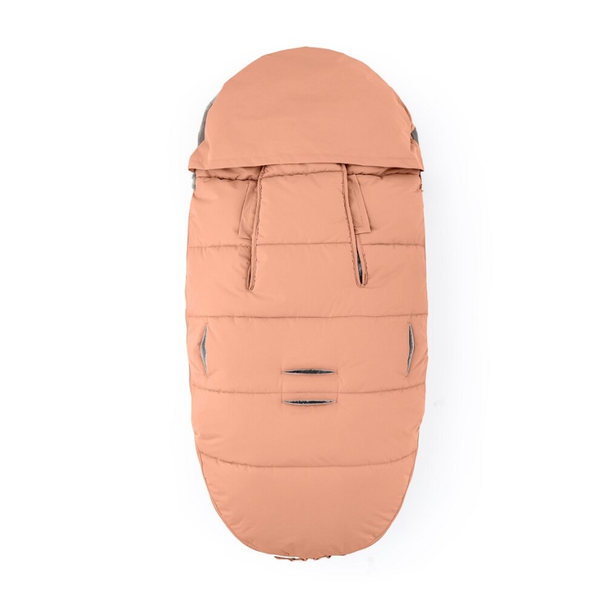 PETITE&MARS - Detský fusak 4v1 COMFY Pastel Peach oranžová