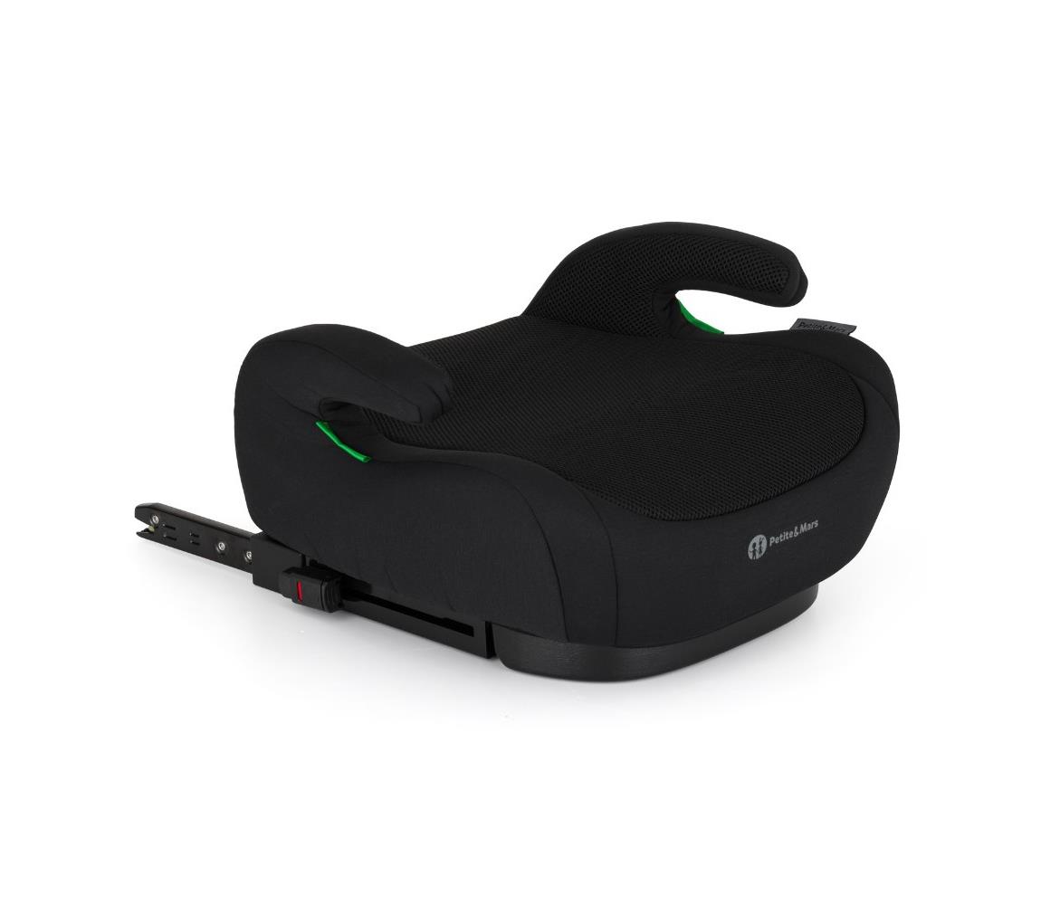 PETITE&MARS -Podsedák do auta OPTIMUS PRO i-Size Air 125-150 cm (22-36 kg) čierny 647495