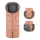 PETITE&MARS - SADA Detský fusak 4v1 ARCTIC + rukávniky na kočík FURRY Pastel Peach