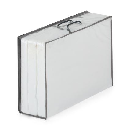 PETITE&MARS - Skladací cestovný matrac FOLDIE 120x60 cm biely