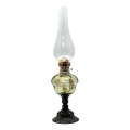 Petrolejová lampa BARBORA 54 cm lesná zelená