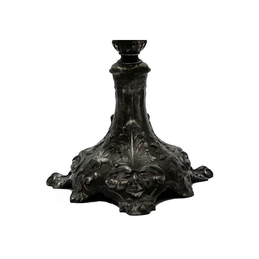 Petrolejová lampa BARBORA 54 cm lesná zelená