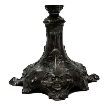 Petrolejová lampa BOHUMILA 54 cm lesná zelená