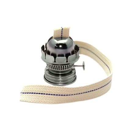 Petrolejová lampa MONIKA 34 cm jantarové káro