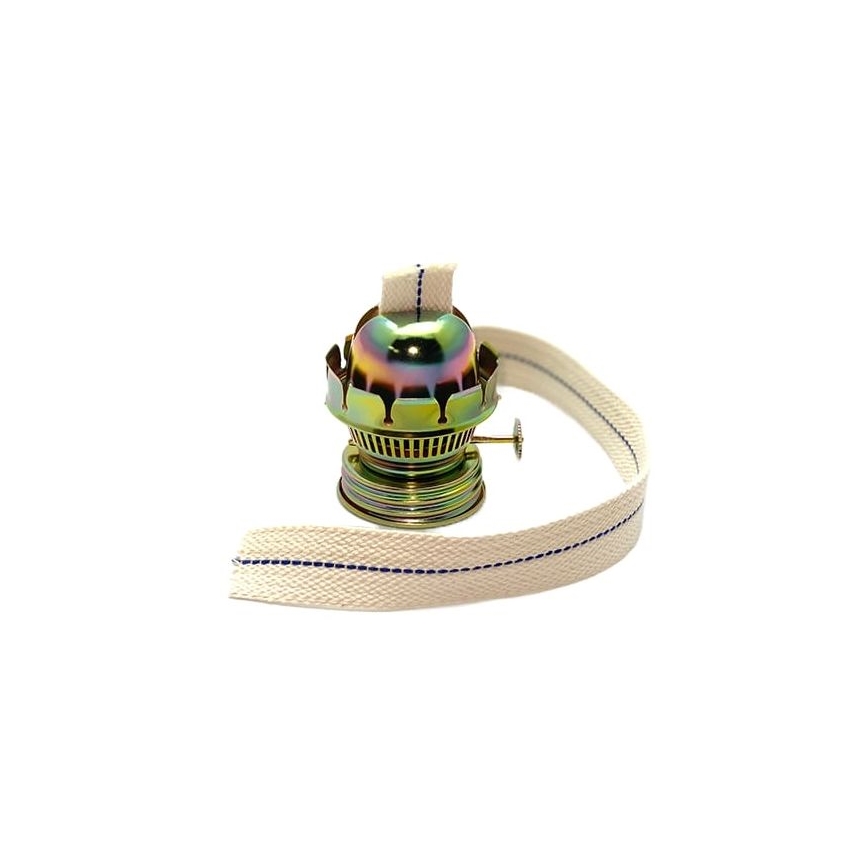Petrolejová lampa MONIKA 34 cm svetlý dym