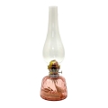 Petrolejová lampa POLY 38 cm medená