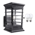 Philips 15280/54/PN - LED Vonkajšia nástenná lampa MyGarden PATIO 1xE27/60W/230V IP44