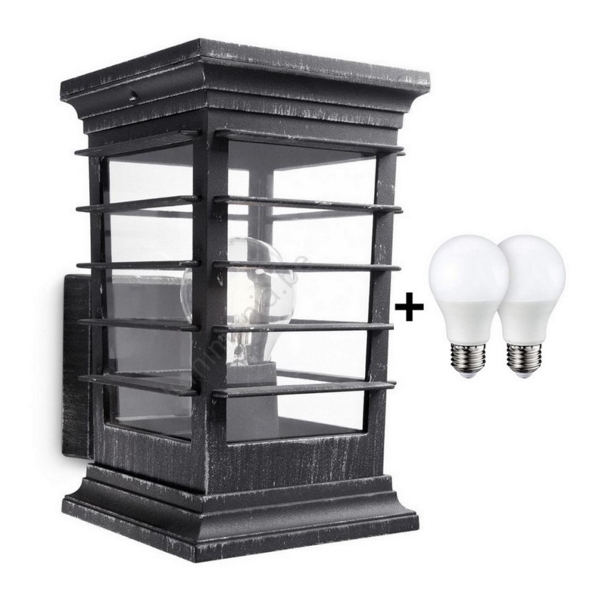 Philips 15280/54/PN - LED Vonkajšia nástenná lampa MyGarden PATIO 1xE27/60W/230V IP44