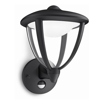 Philips 15479/30/16 - LED vonkajšie osvetlenie ROBIN s čidlom 1xLED/4,5W/230V Philips 15479/30/16 - LED vonkajšie osvetlenie ROBIN s čidlom 1xLED/4,5W/230V