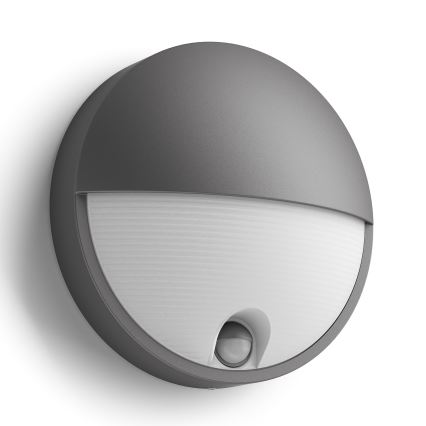 Philips 16456/93/16 - LED vonkajšie svietidlo s čidlom MYGARDEN CAPRICORN LED/6W/230V