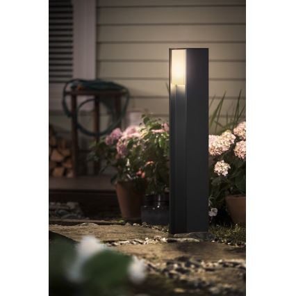 Philips 16474/93/P0 - LED Stmievateľná vonkajšia lampa HUE TURACO 1xE27/9,5W/230V