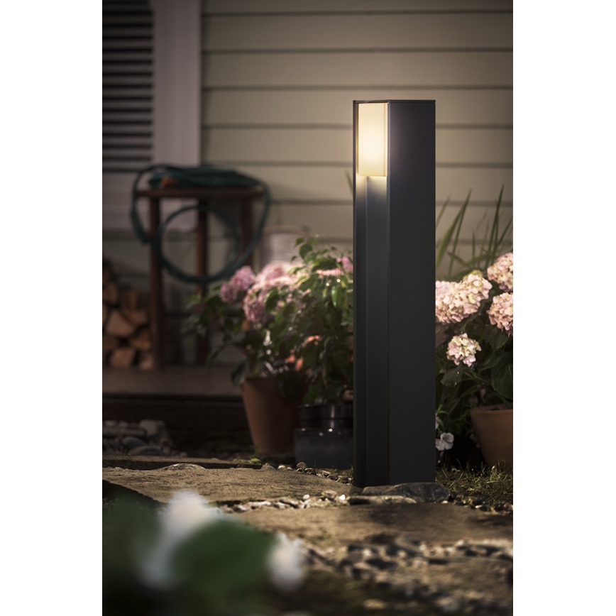 Philips 16474/93/P0 - LED Stmievateľná vonkajšia lampa HUE TURACO 1xE27/9,5W/230V
