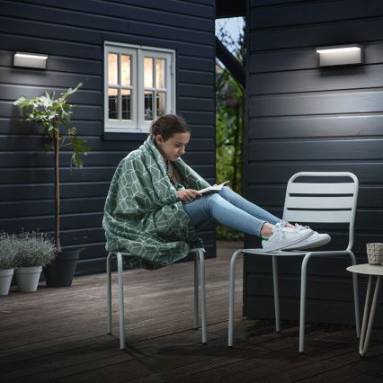 Philips 16483/93/P3 - LED Vonkajšie nástenné svietidlo MYGARDEN BUSTAN 2xLED/4,5W
