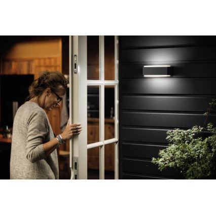 Philips - LED Stmievateľné vonkajšie svietidlo 2xLED/4,5W IP44