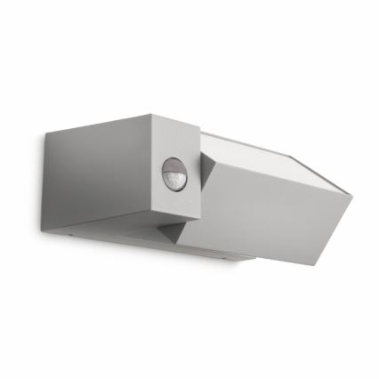Philips 16943/87/16 - Nástenné svietidlo s čidlom MYGARDEN BORDER 1xE27/32W/230V