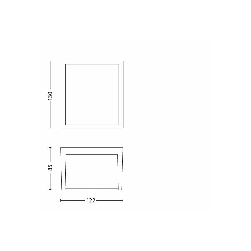 Philips - LED Vonkajšie nástenné svietidlo LED/3W/230V IP44 2700K