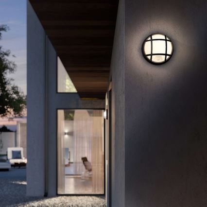 Philips 17319/30/16 - LED vonkajšie nástenné svietidlo s čidlom EAGLE 1xLED/3W/230V