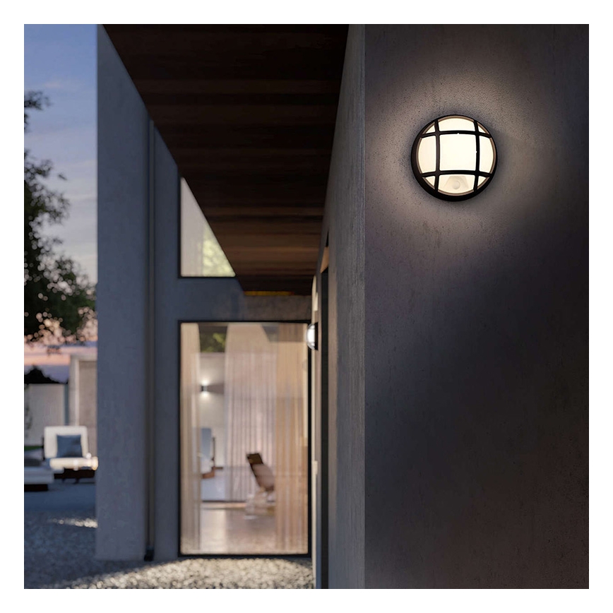 Philips 17319/30/16 - LED vonkajšie nástenné svietidlo s čidlom EAGLE 1xLED/3W/230V