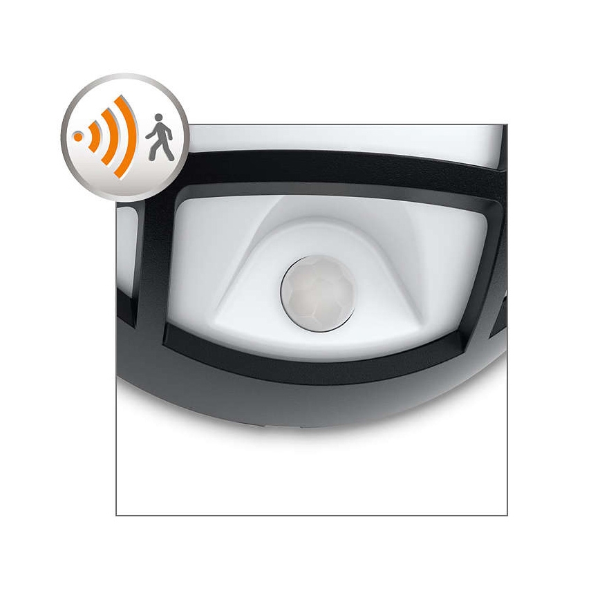 Philips 17319/30/16 - LED vonkajšie nástenné svietidlo s čidlom EAGLE 1xLED/3W/230V
