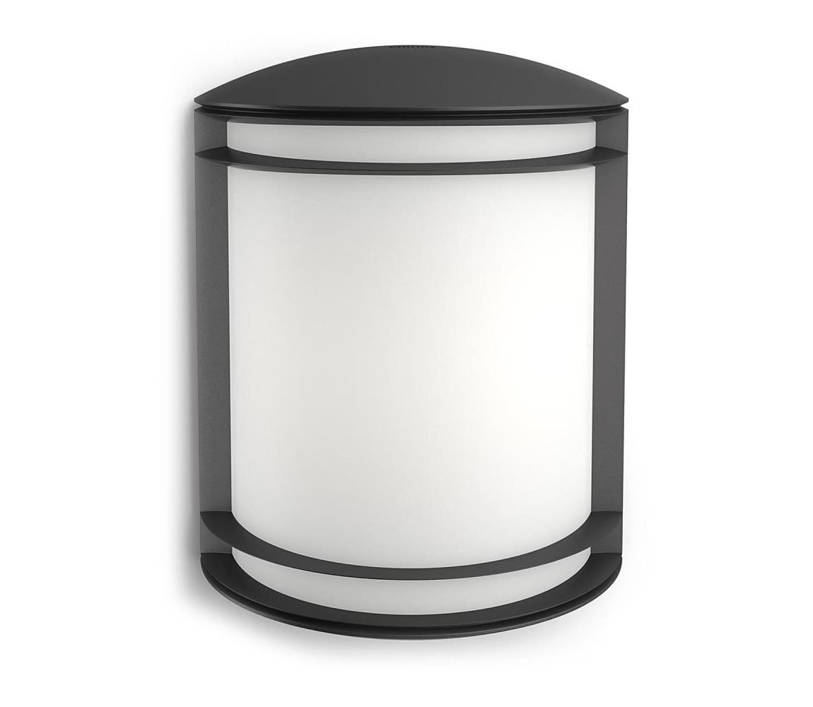 Philips 17320/30/P3 - Vonkajšie nástenné svietidlo ANTELOPE LED/6W/230V IP44 17320/30/P3