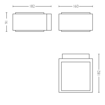 Philips - Vonkajšie svietidlo 1xE27/42W/230V IP44