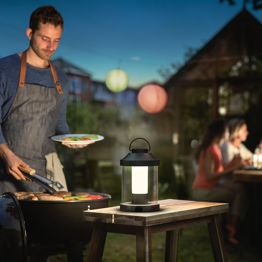 Philips 17360/30/P0 - LED Prenosná záhradná lampa MYGARDEN ABELIA LED/3W