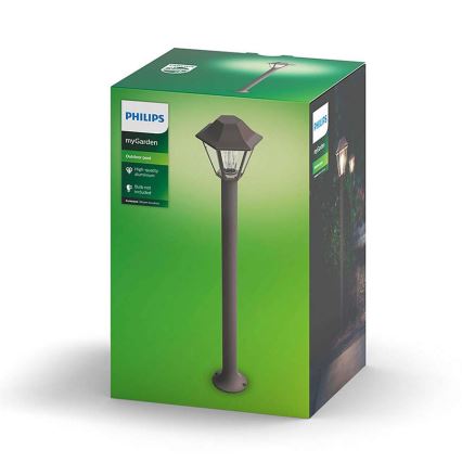 Philips 17388/43/PN - Vonkajšia lampa MYGARDEN CURASSOW 1xE27/42W/230V