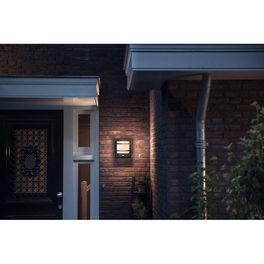Philips 17395/93/P0 - LED Vonkajšie nástenné svietidlo MYGARDEN PETRONIA LED/12W