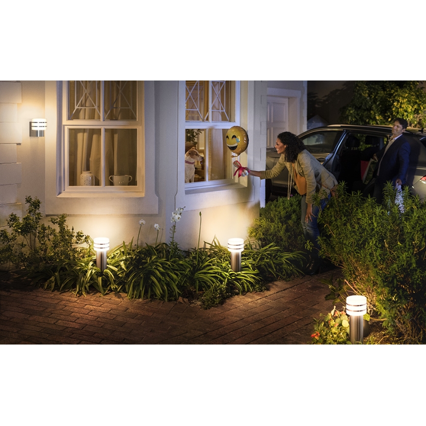 Philips 17406/47/P0 - LED Stmievateľná vonkajšia lampa HUE TUAR 1xE27/9,5W/230V