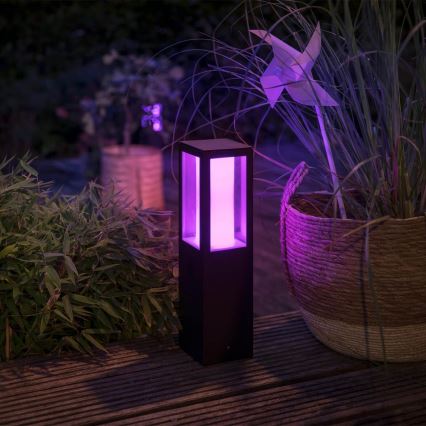 Philips 17431/30/P7 - LED RGB Vonkajšia lampa HUE IMPRESS LED/8W/230V IP44