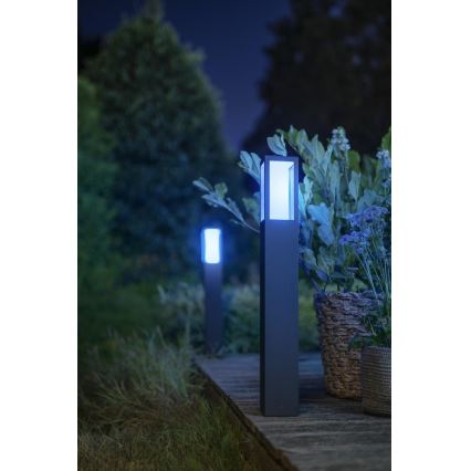 Philips 17432/30/P7 - LED RGB Vonkajšia lampa HUE IMPRESS LED/8W/230V IP44
