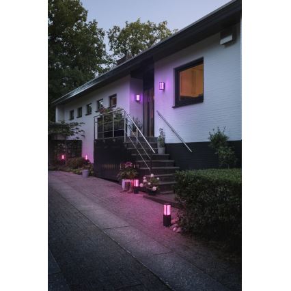 Philips 17432/30/P7 - LED RGB Vonkajšia lampa HUE IMPRESS LED/8W/230V IP44