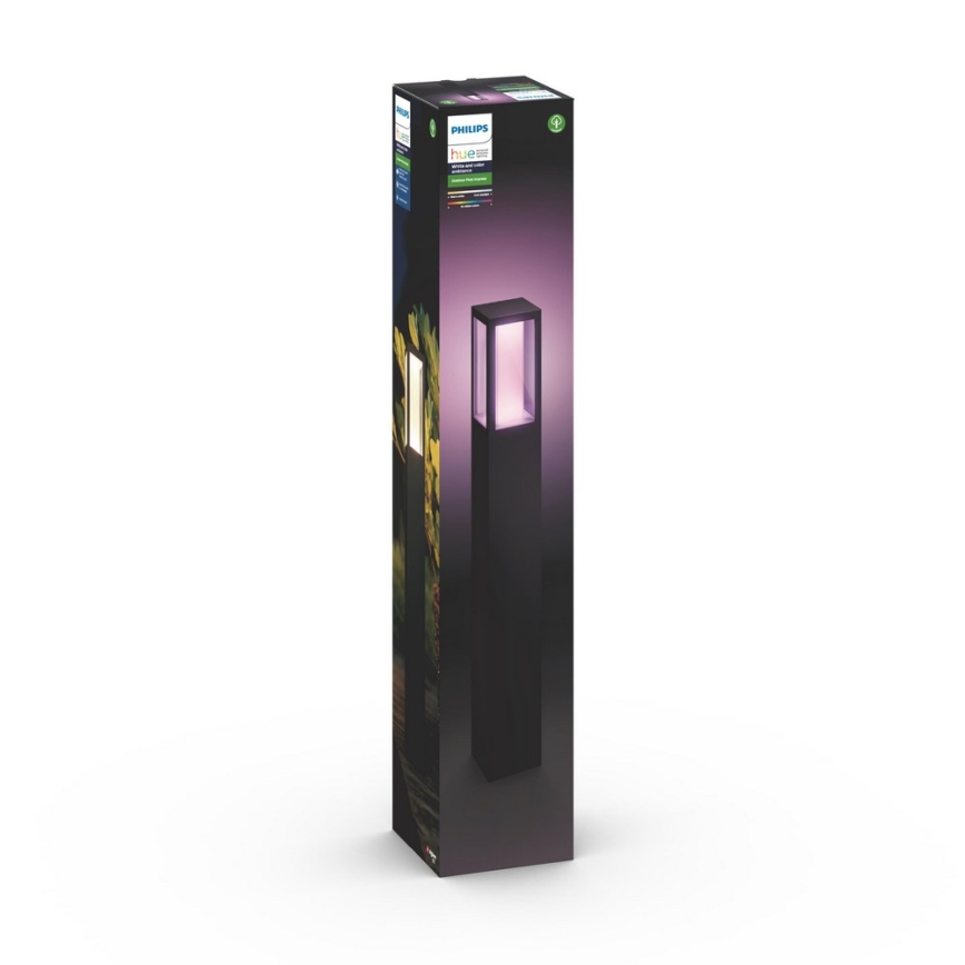 Philips 17432/30/P7 - LED RGB Vonkajšia lampa HUE IMPRESS LED/8W/230V IP44