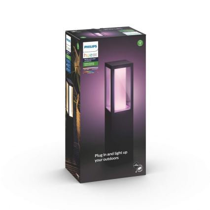 Philips 17434/30/P7 - LED RGB Vonkajšia lampa HUE IMPRESS LED/8W/230V IP44