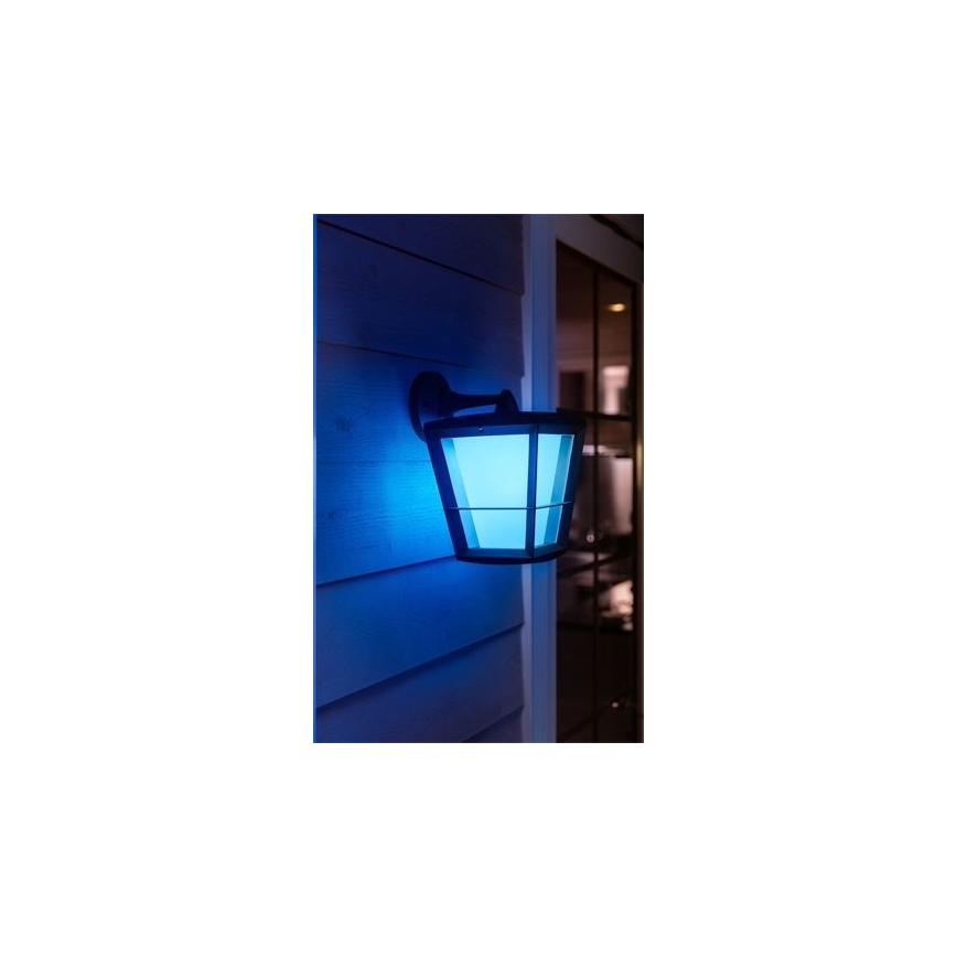 Philips 17440/30/P7 - LED RGB Vonkajšie nástenné svietidlo HUE ECONIC LED/15W/230V IP44