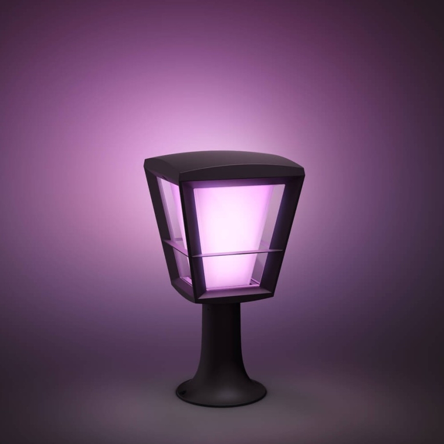 Philips 17441/30/P7 - LED RGB Vokajšia lampa HUE ECONIC LED/15W/230V IP44