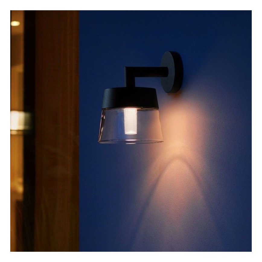 Philips - LED RGBW Stmievateľné vonkajšie nástenné svietidlo Hue ATTRACT LED/8W/230V 2000-6500K IP44