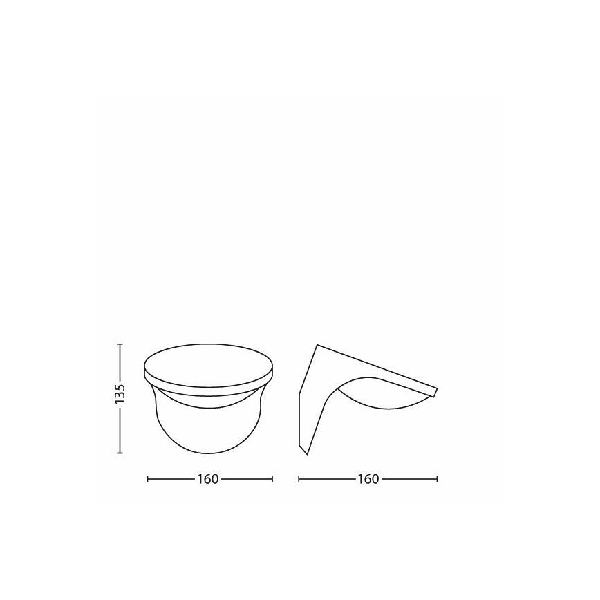Philips 17807/87/16 - LED vonkajšie solárne svetlo MYGARDEN DUSK LED/1W/3,7V IP44