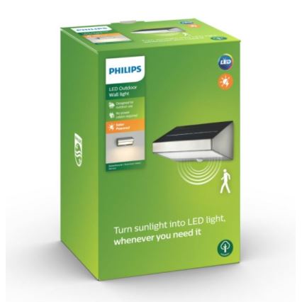 Philips 17811/47/16 - Solárne LED osvetlenie so senzorom MYGARDEN GREENHOUSE LED/15W IP44