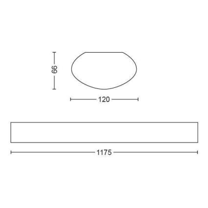 Philips 31247/31/P0 - LED Technické žiarivkové svietidlo AQUALINE LED/50W/230V IP65