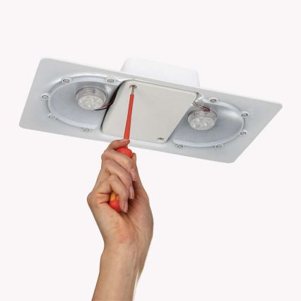 Philips 31605/11/16 - LED Stropné svietidlo INSTYLE MAGNA 2xLED/7,5W/230V