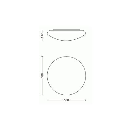 Philips 31803/31/EO - LED stropné svietidlo MYLIVING SUEDE 4xLED/9W/230V