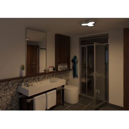 Philips 32065/31/16 - LED Stropné kúpeľňové svietidlo MYBATHROOM SERU 3xLED/4,5W/230V