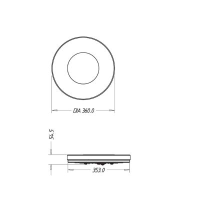 Philips 32070/17/16 - Kúpeľňové svietidlo MYBATHROOM BEACH 1x2GX13/40W/230V