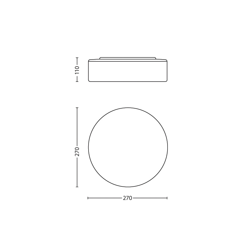 Philips 32081/31/16 - Kúpeľňové svietidlo MYBATHROOM POOL 1xE27/20W/230V