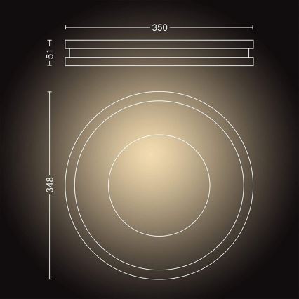 Philips - LED Stmievateľné svietidlo Hue BEING LED/27W/230V + diaľkové ovládanie