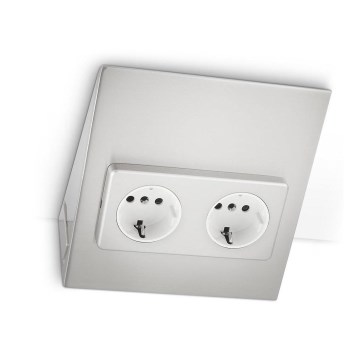 Philips 33466/17/36 - Prepojovací zásuvkový diel MYKITCHEN FENESSE 2x230V Philips 33466/17/36 - Prepojovací zásuvkový diel MYKITCHEN FENESSE 2x230V