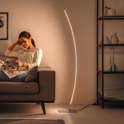 Philips 38922/17/P1 - LED Stojacia Lampa MYLIVING HEXAGON LED/22W/230V