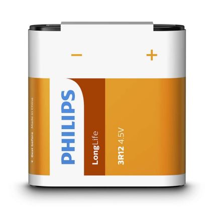 Philips 3R12L1B/10 - Zinkochloridová batéria 3R12 LONGLIFE 4,5V