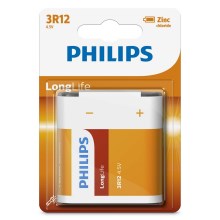 Philips 3R12L1B/10 - Zinkochloridová batéria 3R12 LONGLIFE 4,5V